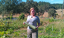 Hilary Hodge of the Gold Country Gleaners